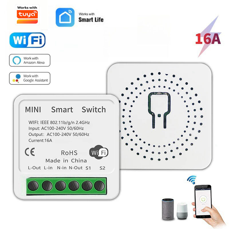 Diy Automation - 16A Two Way Control DIY WiFi