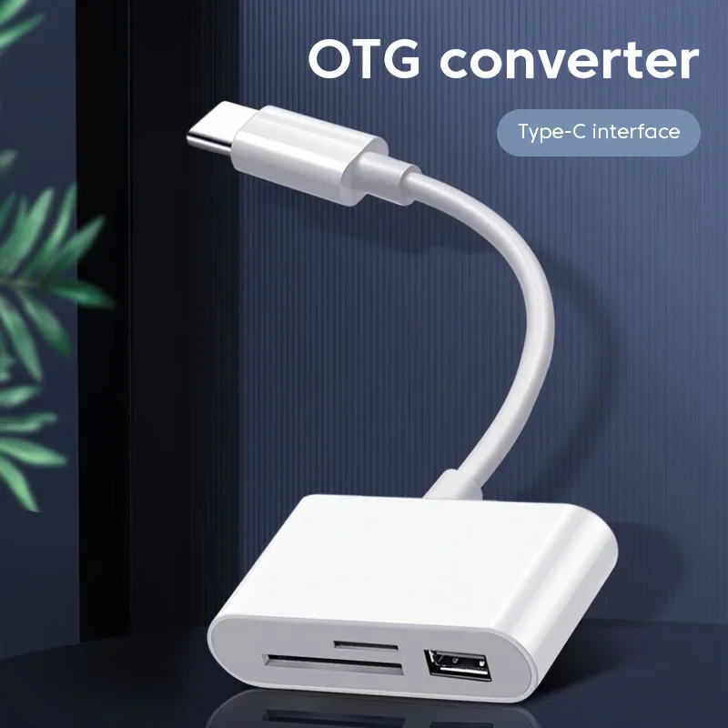 Home Assistant Sd - 3-in-1 USB-C SD TF Card Reader,