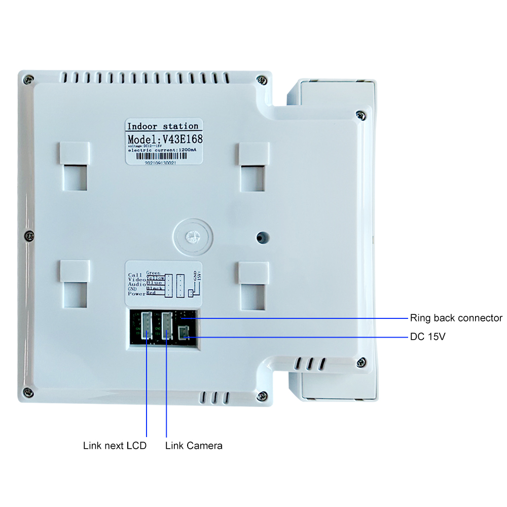4.3 Inch LCD Video Intercom Sy - Smart Doorbell Wired 评论和价格