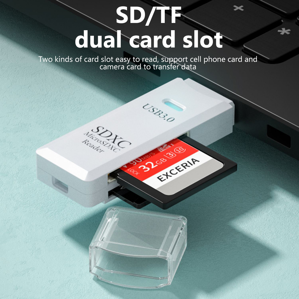 2 In 1 USB 3.0 Card Reader Por - Home Assistant Sd 评论和价格
