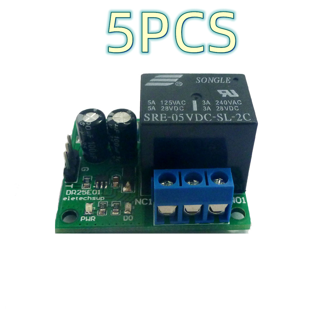 DR25E01 DC 6V 9V 12V 24V 3-5A  - Shelly Relay Module 评论和价格