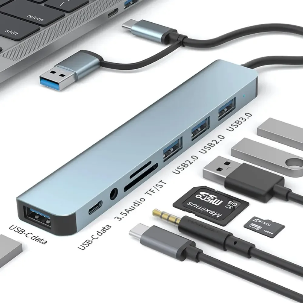 8 In 2 USB-C Hub With 3.0 SD/T - Home Assistant Sd 评论和价格