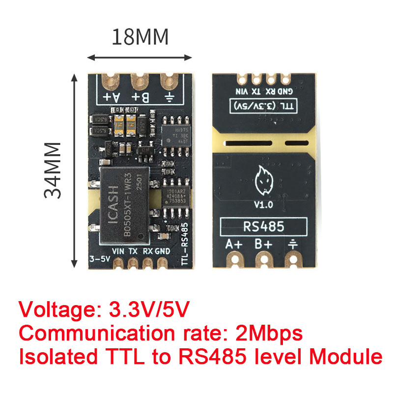 5Pcs/1pc Isolated TTL to RS485 - Shelly Relay Module 评论和价格