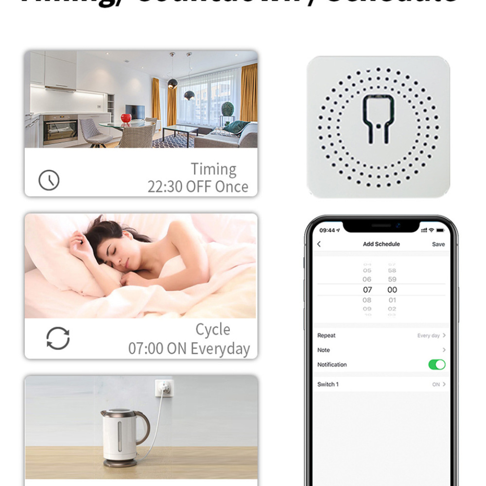 Smart Home WiFi Switch Module  - Diy Smart Home Automation Devices 评论和价格